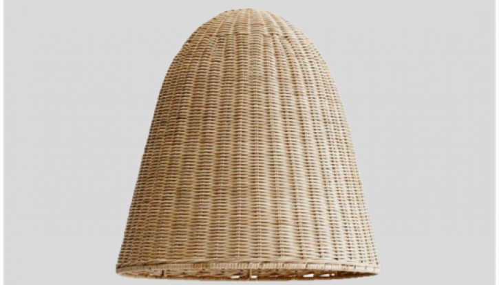 Rattan woven lampshade 2