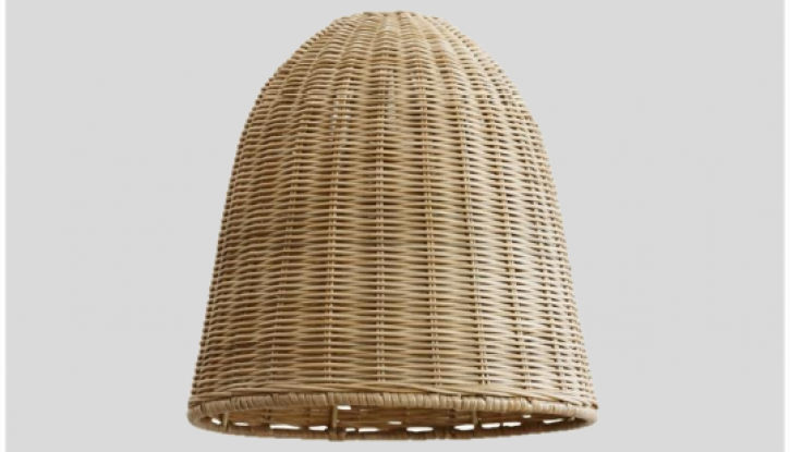 Rattan woven lampshade 2