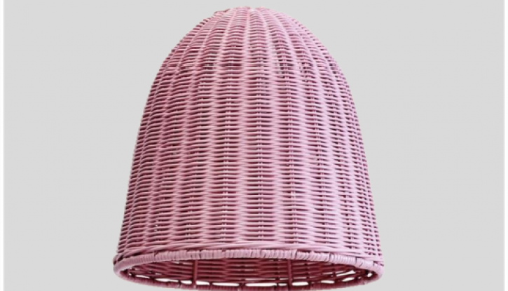 Rattan woven lampshade 2