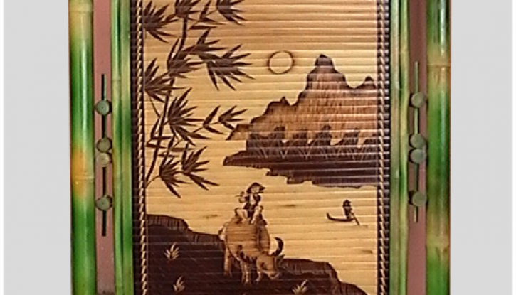 Bamboo painting