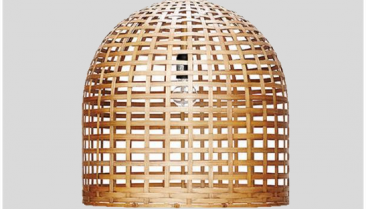 Bamboo woven lampshade 3