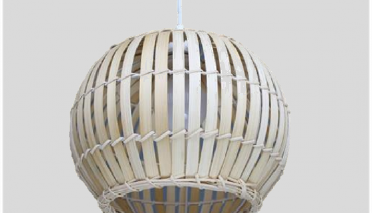 Bamboo woven lampshade 3