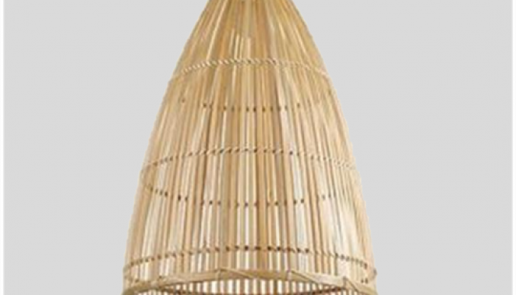 Bamboo woven lampshade 3