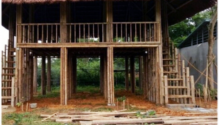 Bamboo houses