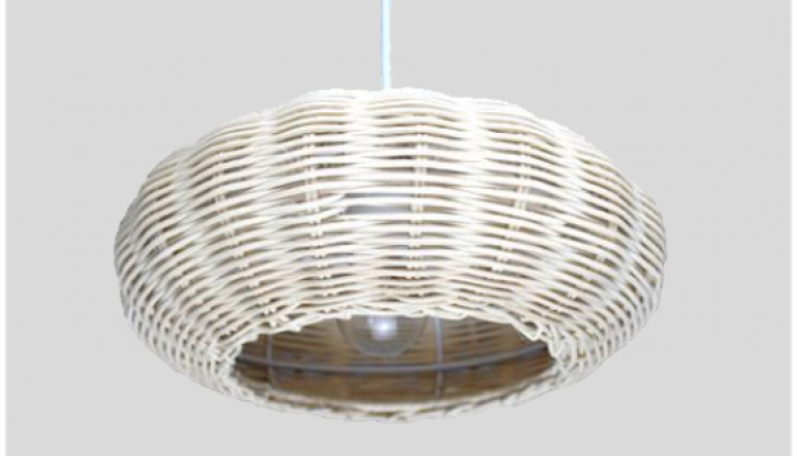 Rattan woven lampshade 1