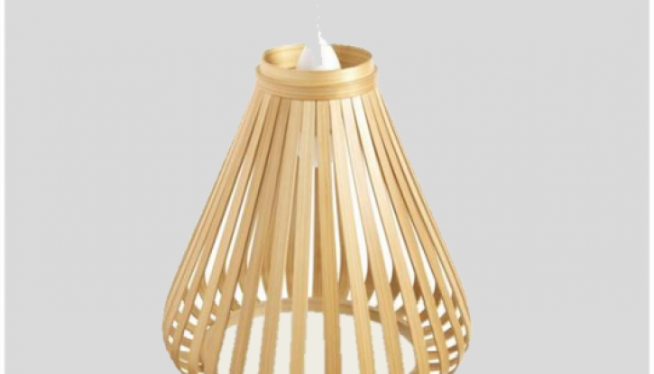 Bamboo woven lampshade 4