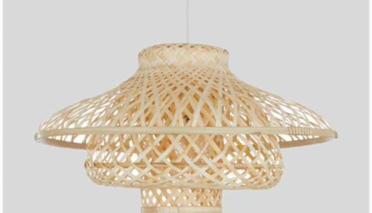 Bamboo woven lampshade 4