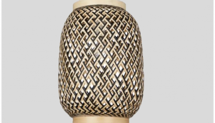 Bamboo woven lampshade 4