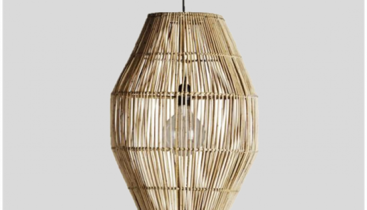 Rattan woven lampshade 4