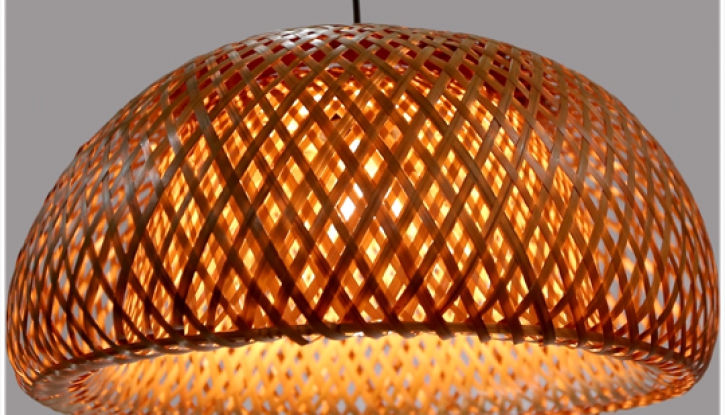 Bamboo woven lampshade 4