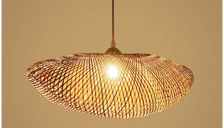 Bamboo woven lampshade 4