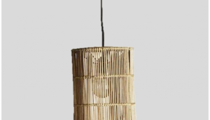 Rattan woven lampshade 4