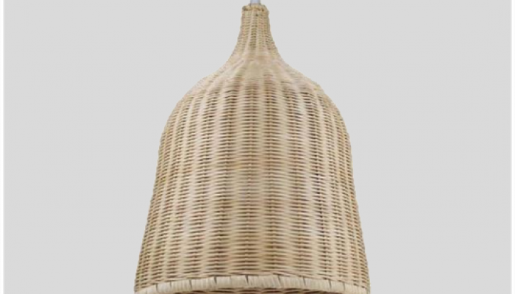 Rattan woven lampshade 1