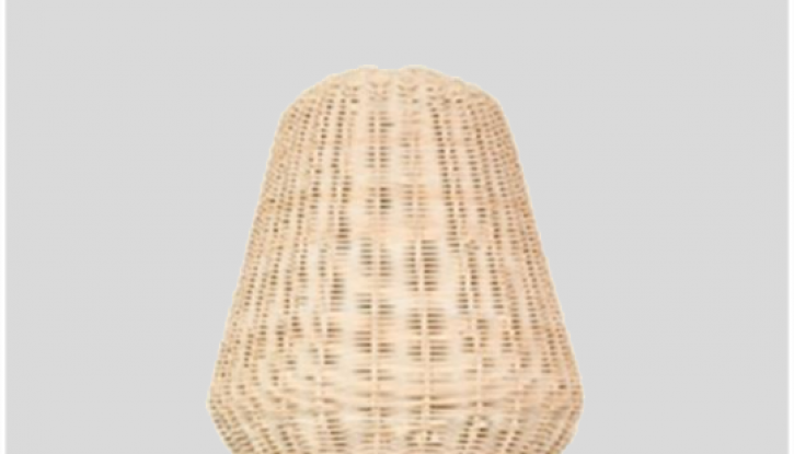 Rattan woven lampshade 1