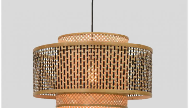 Rattan woven lampshade 6