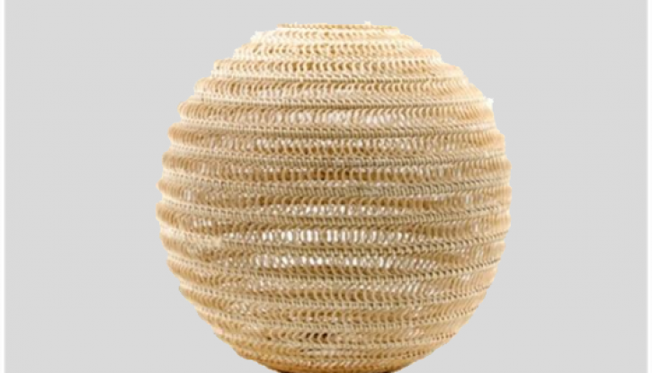 Rattan woven lampshade 1