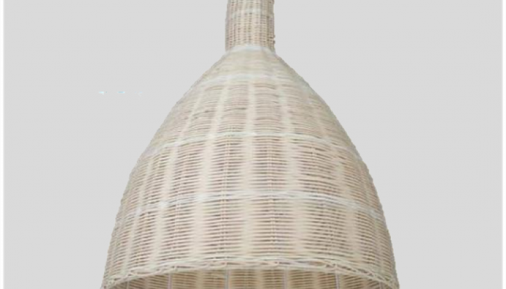 Rattan woven lampshade 1