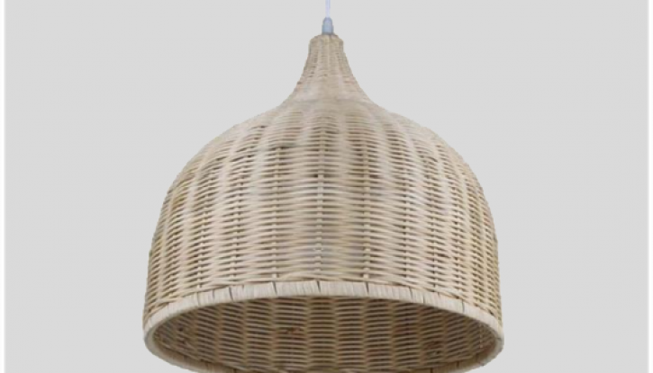 Rattan woven lampshade 1